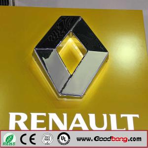 Quality Backlit acrylic car logo sign , car names and their logos wholesale