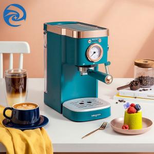Quality Semi Automatic Home Coffee Machine Small Italian 1050W For Home With Milk Frother wholesale
