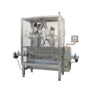 Quality Dual Fillers Powder Packing Machine Auger Screw Granule Filling Equipment wholesale