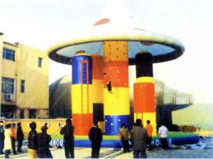 Quality Inflatable Amusement Park Bungee Trampoline For Park ,Square wholesale