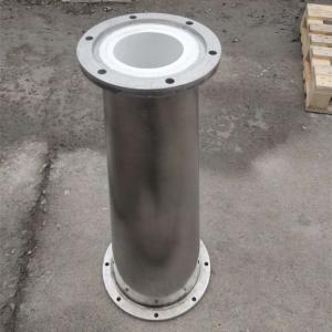 Quality Dia 20-800mm Alumina Ceramic Tubes Alumina Ceramic Lined Pipe wholesale