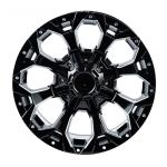 forged wheel 17 18 19 inch Matte black and machine face off road wheels forged