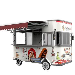 Quality Catering Concession Food Trailers Fully Equipped Foodtruck Fast Food Cart wholesale