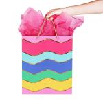 Custom Order Paper Jewelry Gift Shopping Cardboard Paper Bags with Hand Length