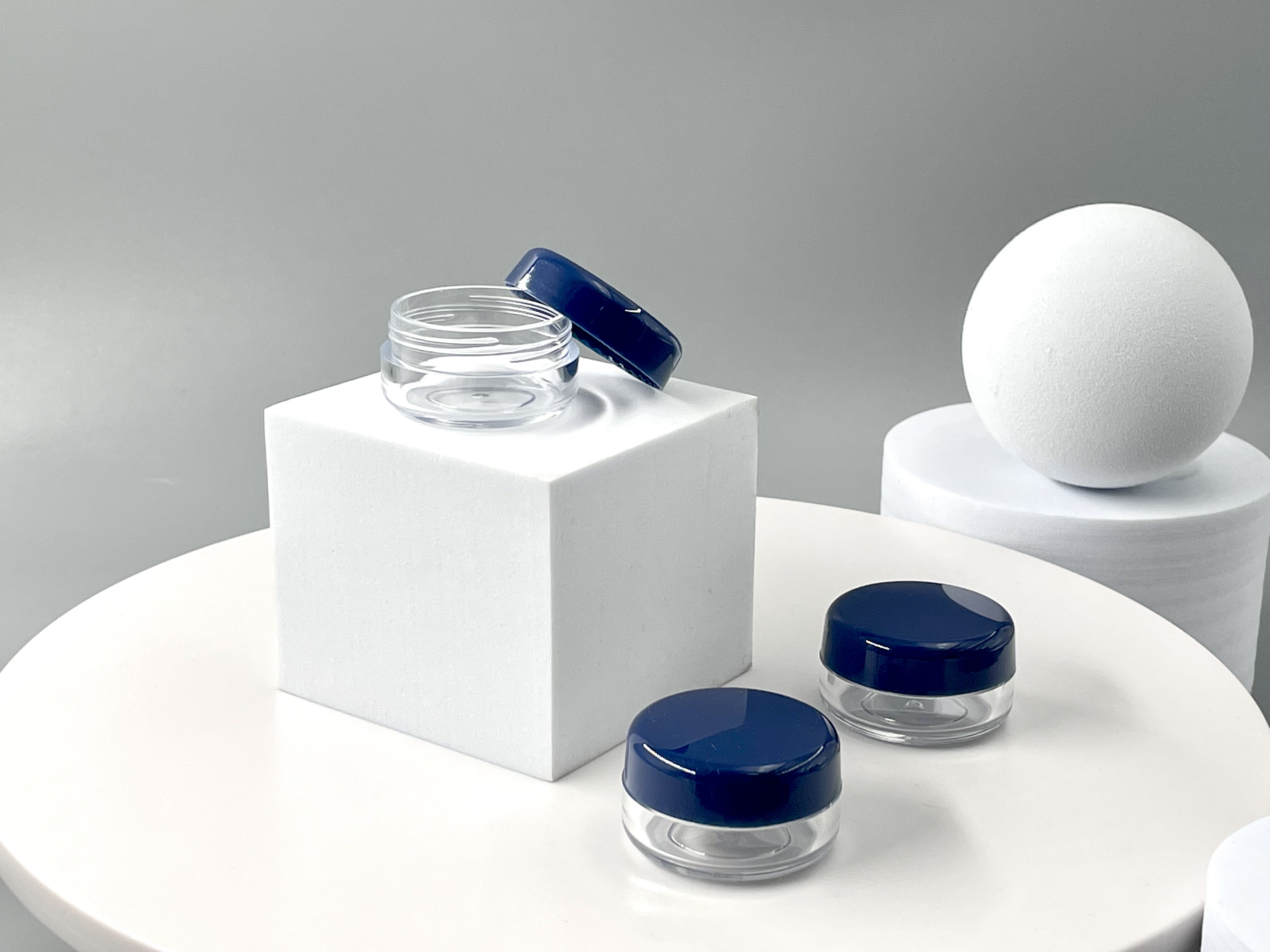 Recycled Materials 10ml Personal Care Cosmetic Container for Loose Powder and Cream
