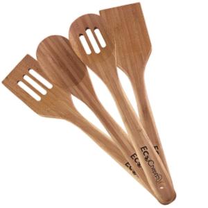 Quality Eco Friendly Bamboo Kitchen Supplies 4 Piece Non Scratch Bamboo Utensil Set wholesale
