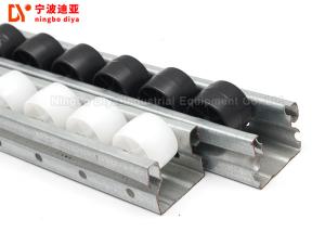 Quality Industrial Plastic Roller Track Cold Welded White / Yellow Color For Production Line wholesale