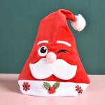 Santa Claus Christmas Hat Red Xmas Decoration For Fancy Dress Up Unisex Costume