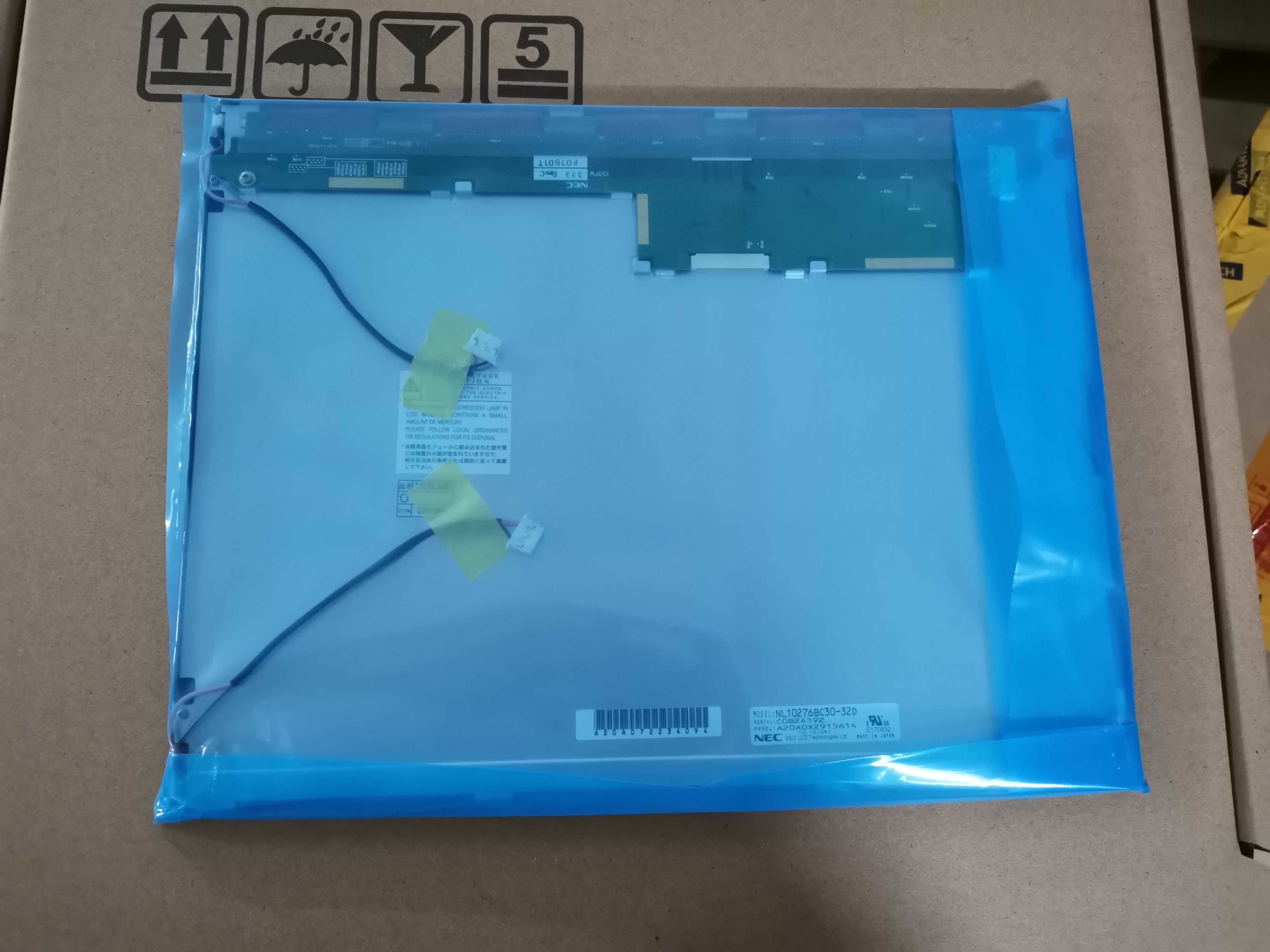NEC 15" 1024x768 250cd/M2 Industrial LCD Display NL10276BC30-32D