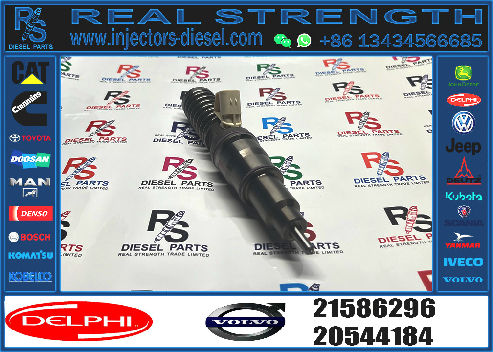 Fuel Pump Injector 21586296 3801440 HRE339 3803655 3587147 System Parts Fuel Injector BEBE4C16001 Nozzles For Volvo Penta Engine