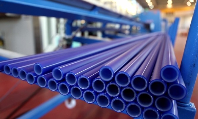 PE HDPE LDPE PPR Plastic Water Supply Pipe Tube Extrusion Production Line