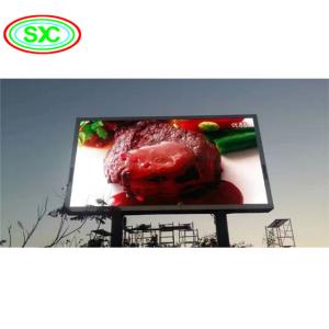 Quality IP 65 Outdoor Led Display DIP P10 960*960mm 1/4 Scan 160x160mm Module wholesale
