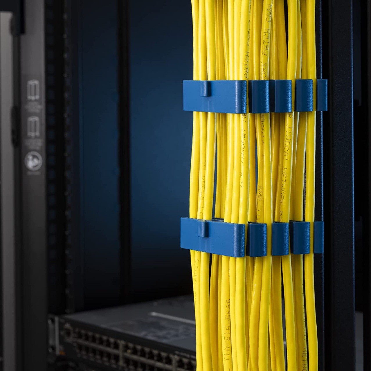 Network Cable Manager CAT5 CAT6 Cable Comb Fiber Optic Cable Dresser