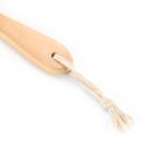 Customized Packaging Natural Wooden Handle Cleaning Brush Straight Shank For
