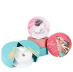 Round Dia 15x5cm Small Jewelry Packaging Boxes Eco Friendly Necklace Storage Box