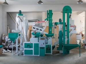 Quality Small Combined Rice Mill Machine , Durable Maize Flour Milling Machine wholesale