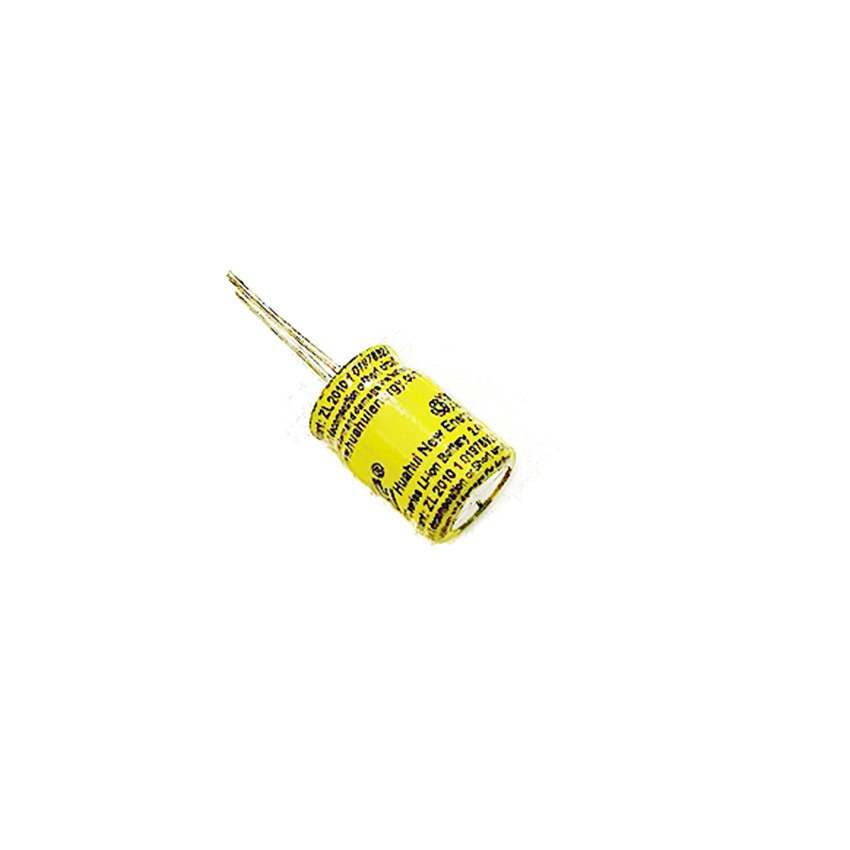 Dia 8.0mm Lithium Titanate Battery HTC0812 2.4V 15mAh LTO Lithium Battery Cells