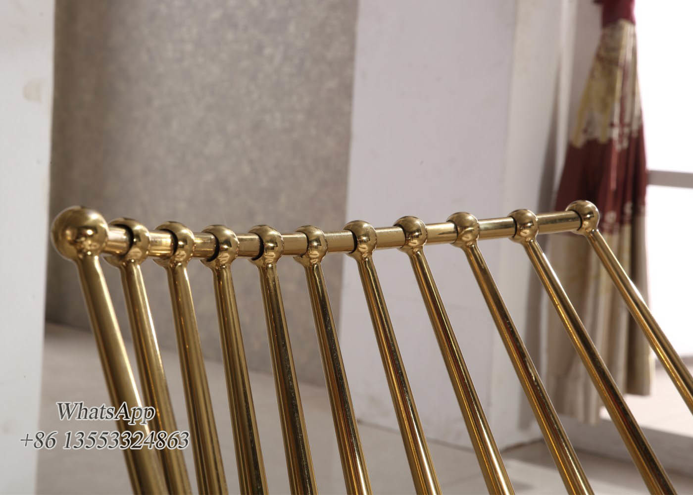 Stainless Steel Sofa Chairs With Gold Color For Wedding Party (YS-9)
