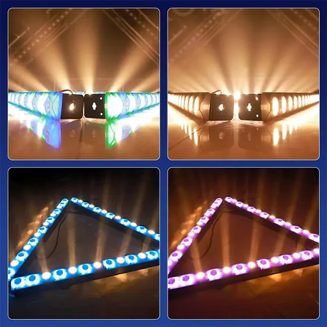 Flux Mini LED Spot Wash Moving Heads Light 168lm For Wedding Backdrop Stage
