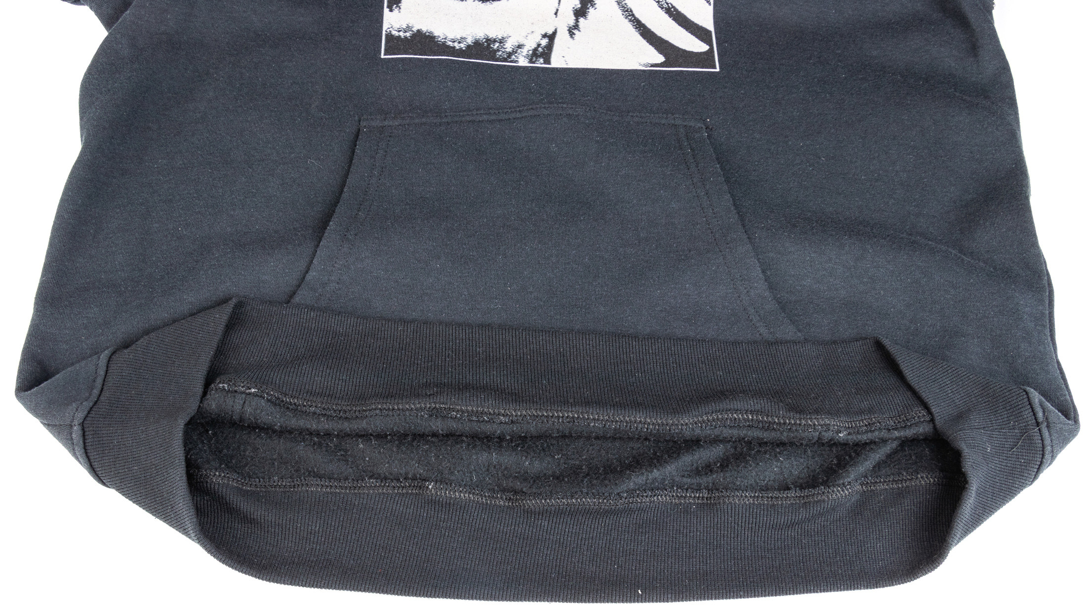 Adult Patterned 240gsm Crew Neck Hoodie Long Sleeve Hoodie Drak Blue