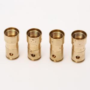 Quality Strong / Durable Brass Turning Parts Non Standard Copper Tube wholesale