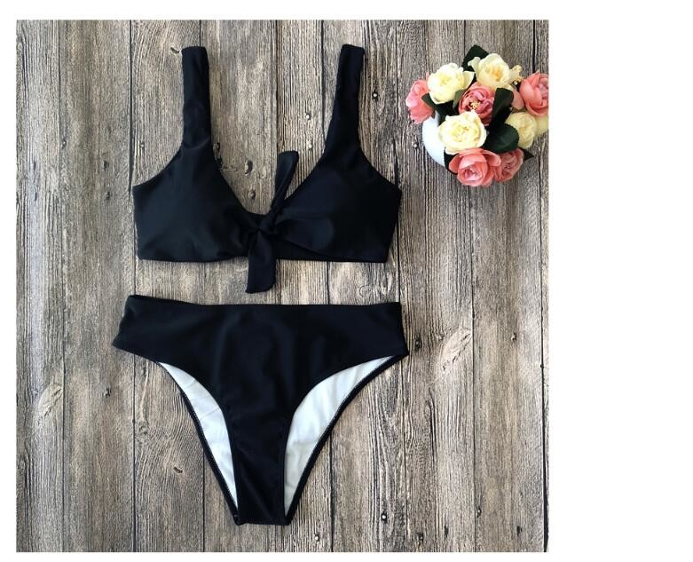 2019 Sexy swimming suit for women Push Up Bikini Flower Swimsuit Bathing Suit Swimwear Biquinis Summer Beach Wear