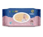 Unscented Baby Wet Wipes Bamboo Fiber Moisturizer Alcohol Free