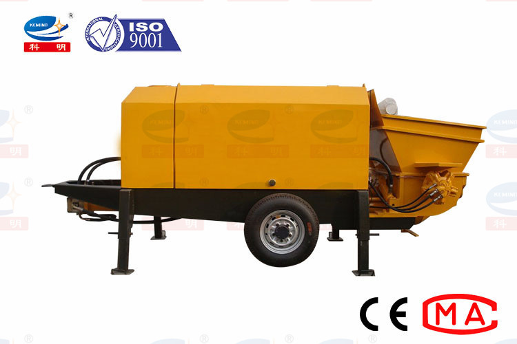 Constructional Small Concrete Pump Mobile For Mortar Floor Heating