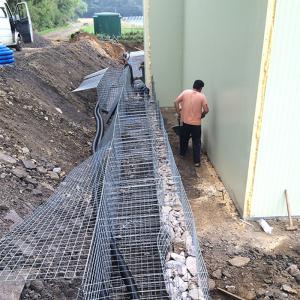 Quality Anti Rust 1x1x0.5m Garden Gabion Box Stone Cage Galvanized Gabion Fence Wall For Sale wholesale