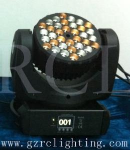 Quality RGBW 36pcs 3W Cree Bulbs Beam Moving Head stage lighting For Disco wholesale