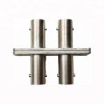 Metal ST DX Rectangle Single Mode UPC Fiber Optic Coupler