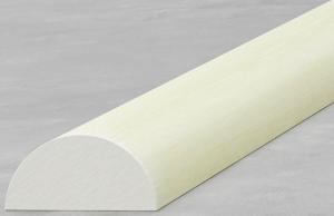 Quality Half Round Semicircle Pultruded Fiberglass Rod Stock Chemical Resistance wholesale