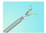 4P CAT LAN Cable Tinned Copper Braid 8.2mm CAT7 SSTP Cable