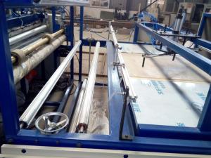 Quality Non woven frabic horizontal and vertical cutting machine with ultrasonic welding wholesale