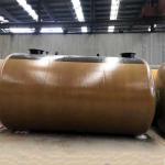 Double Layer Diesel Fuel Oil Storage Tank Underground 200m3