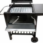 UK Hotsale Outdoor Trolley Barbecue Grills BBQ Charcoal Barbeque Grills Smoker