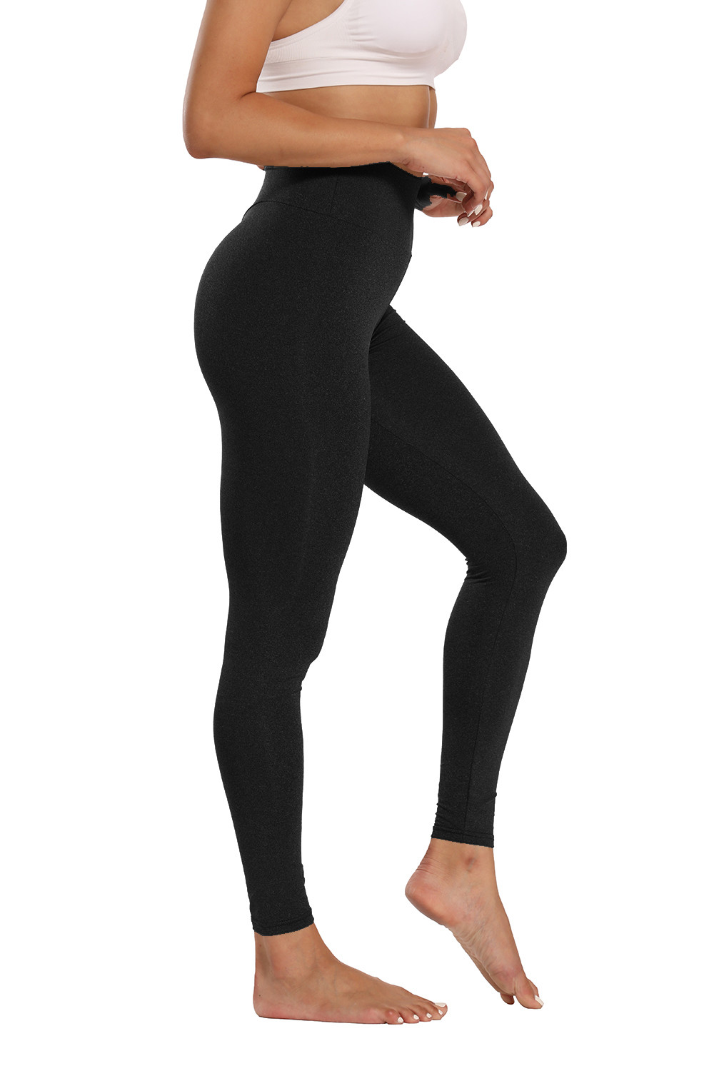 Nylon Women High Waist Yoga Pants Butt Booty Lifting Tights
