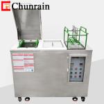Injection Mould Electrolysis Cleaning Machine , 28KHZ 40KHZ Electrolysis Parts