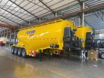 3 Axles Van-type Dry Bulk Flour/Powder Material Tanker Semi Trailer for Van-type