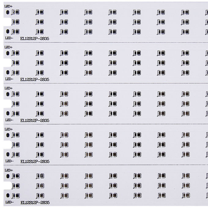 Thick 0.2mm 6mm SMD LED Circuit Board Full Power Floodling Light Source