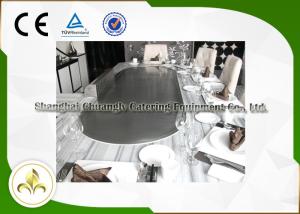 Quality Safe High Efficiency Indoor Flat Top Grill Electric Teppanyaki Table OEM wholesale