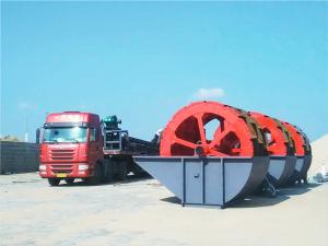 Quality High Production Sand Washing Plant Durable Removable With Feeding Screen wholesale