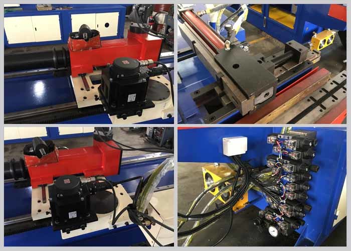 Exhaust Pipe CNC Pipe Bending Machine Full Automatic Low Power Construction