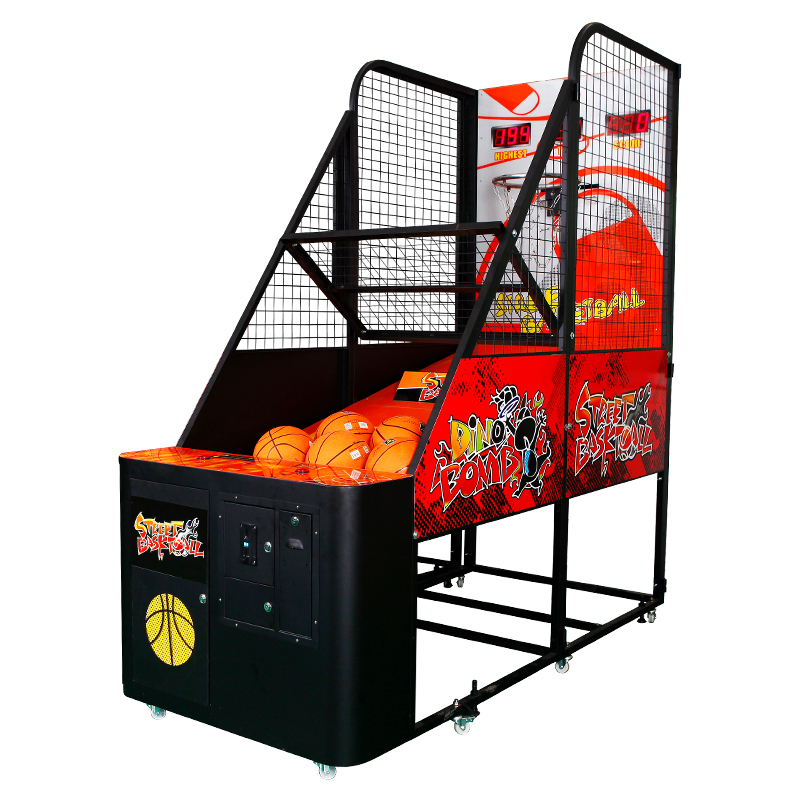 US Plug Scoring Hoops Arcade Machine Mini Basketball Arcade Machine Coin Operated