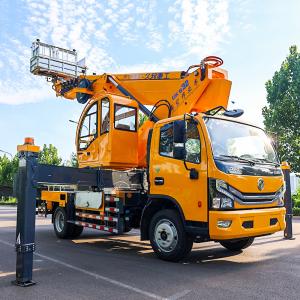Quality 32m telescopic boom version Dongfeng aerial bucket lift aerial work platform truck wholesale