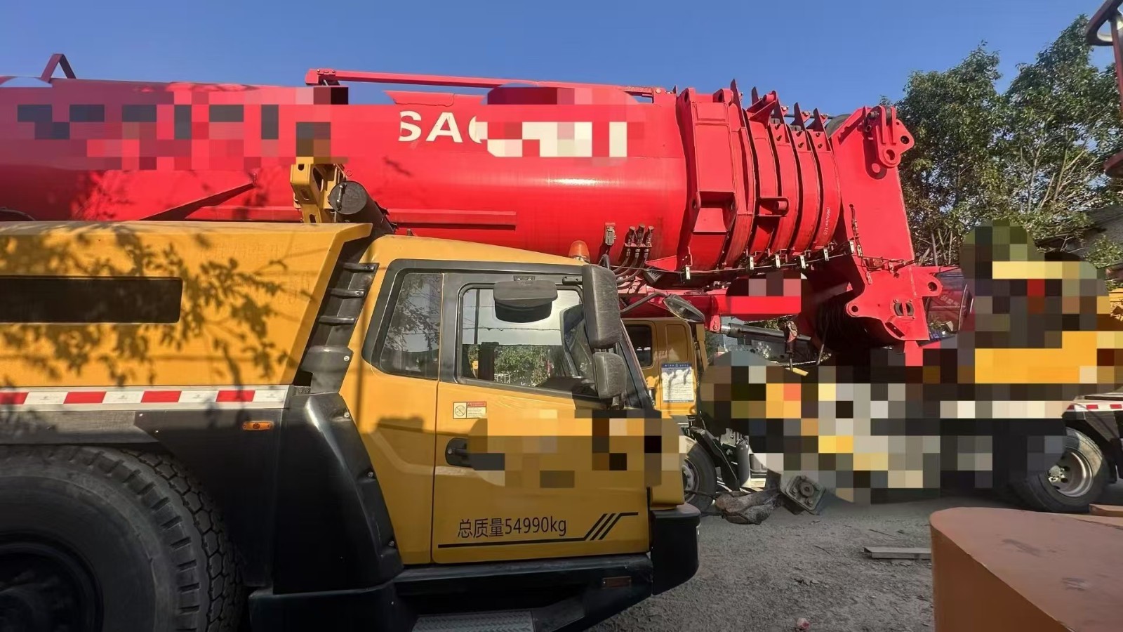2021 Model Used All Terrain Cranes 300T Sany SAC3000T Main Boom Length 81m
