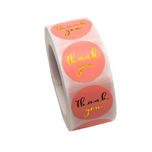 Quality HT Cute Customizable Thank You Stickers Small Business Self Adhesive wholesale