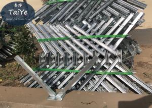 Quality Galvanized Outside Barbed Wire Fence Post Diameter 500mm Razor Wire Brackets wholesale
