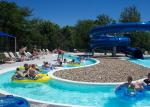Amusement Park Equipment Lazy River For Adults , Fiberglass Material