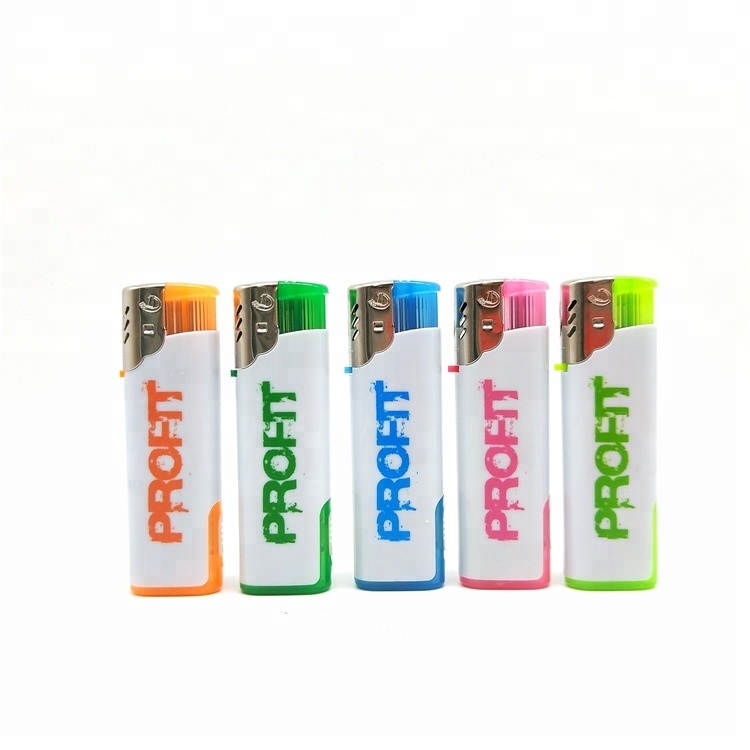 Factory Supply Wholesale Price Windproof Lighter Flameless Electronic Lighter for Cigarette Candle with LED Lamp